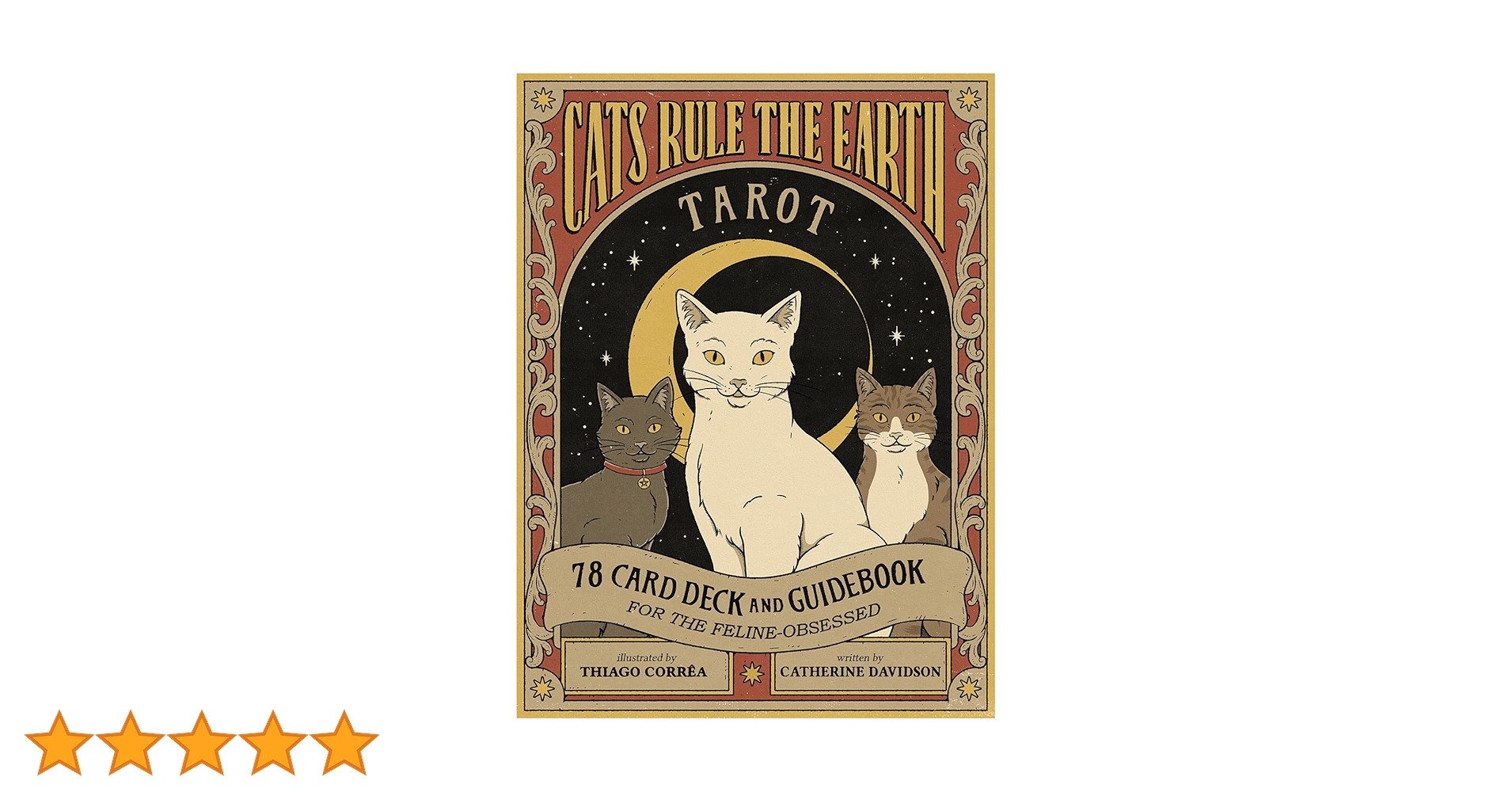 Amazon | Cats Rule the Earth Tarot: 78-Card Deck and Guidebook for
